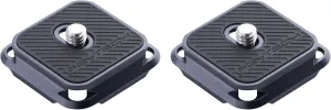 PGYTECH 2 Pcs Arca-Type Quick Release Plates Parts Replacement Switch Between Tripod, Monopod, Slider Arca Swiss Compatible