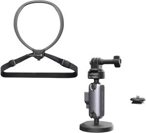 PGYTECH CapLock POV Neck Mount   Magnetic Mount for DJI OSMO Action 4/3, Gopro Hero 12/11/10, OSMO Pocket 2, for Insta ONE RS/R/X3, iPhone Android