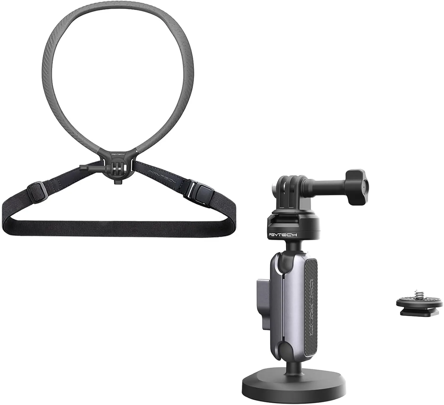 PGYTECH CapLock POV Neck Mount   Magnetic Mount for DJI OSMO Action 4/3, Gopro Hero 12/11/10, OSMO Pocket 2, for Insta ONE RS/R/X3, iPhone Android