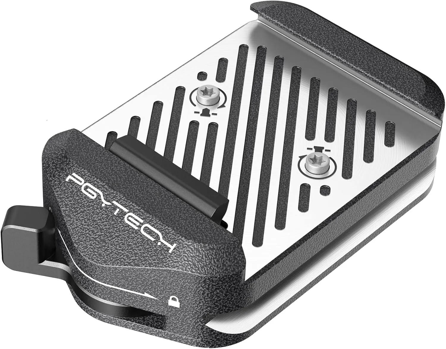 PGYTECH Quick Release Clamp V2, Compatible for Arca Swiss Plate Camera Mount Adapter with 1/4" to 3/8" Screw Thread for Tripods/Gimbals/Sliders/Stabilizers(Only Clamp)