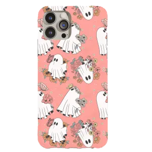 Pink Floral Ghosties Phone Case