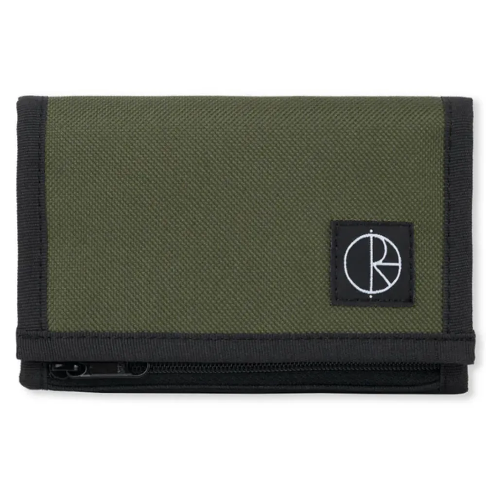 Polar Skate Co Stroke Logo Key Wallet | Army Green
