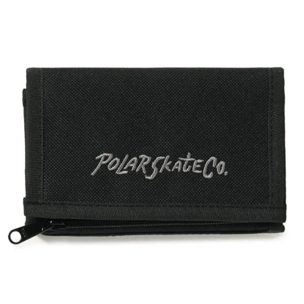 Polar Skate Co Surf Logo Key Wallet | Black