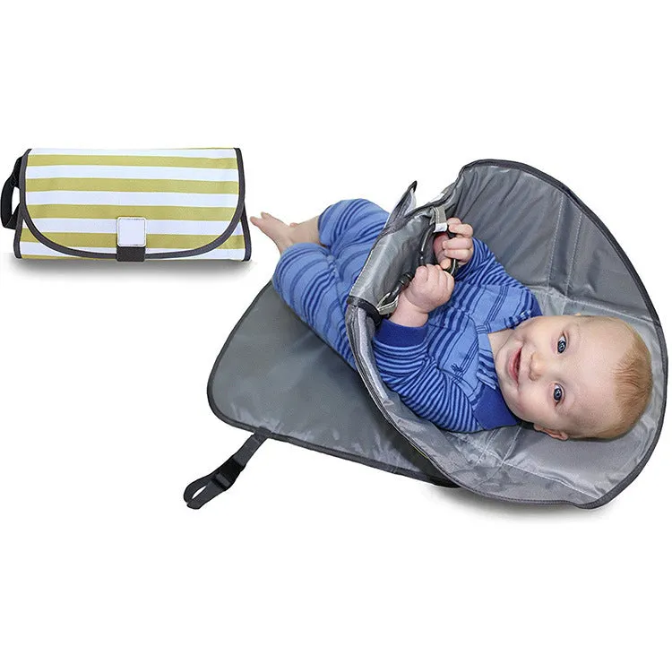 Portable Diaper Changing Pad Clutch Baby Changing Mat