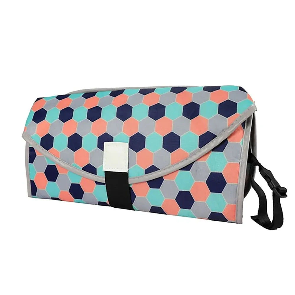 Portable Diaper Changing Pad Clutch Baby Changing Mat