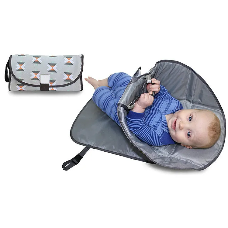 Portable Diaper Changing Pad Clutch Baby Changing Mat