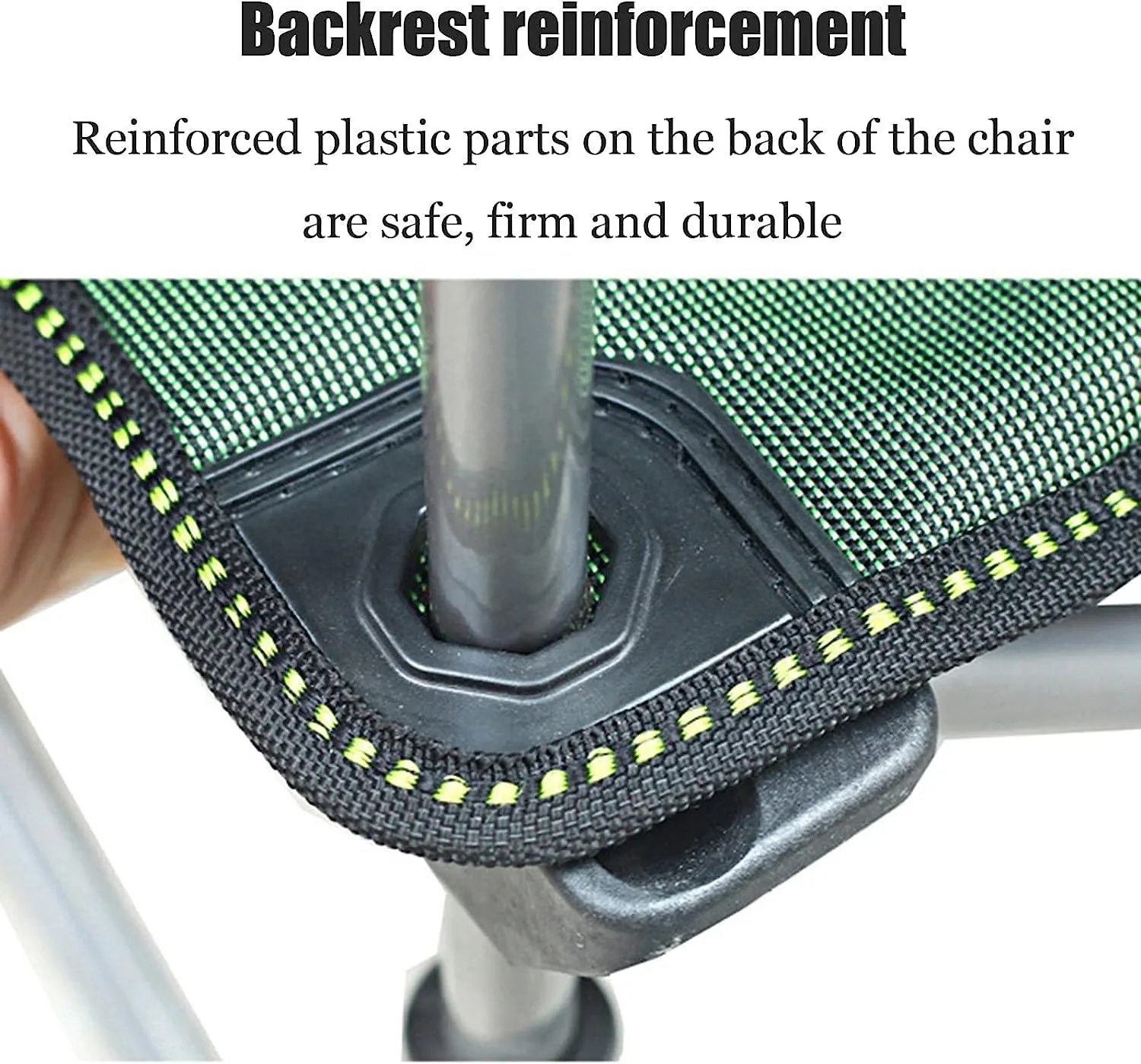 Portable Folding Chair Camping Lounge Chair Portable Reclining Camping Chair Folding Seat with Footrest with Headrest Storage Bag Adjustable Folding Chair(Green)