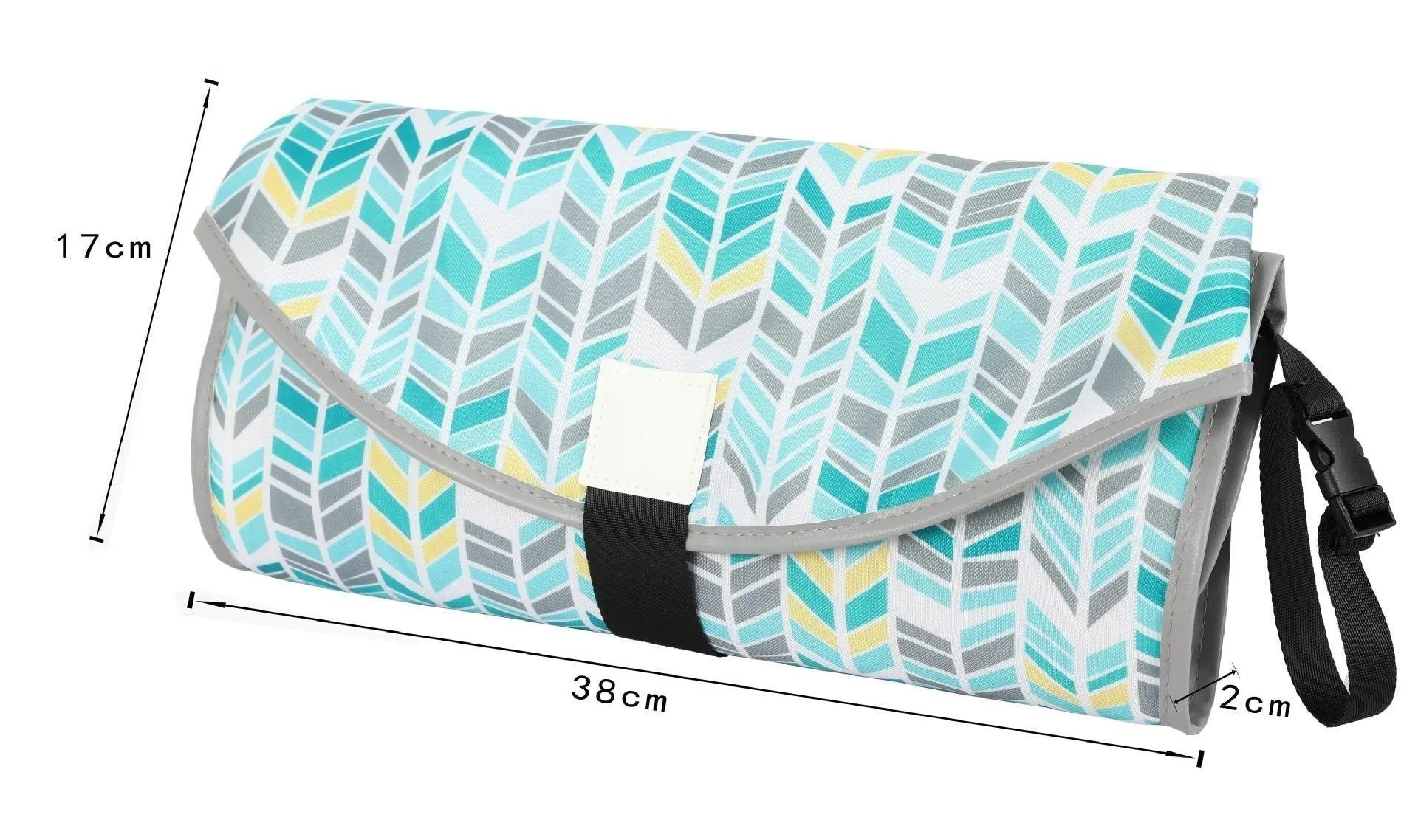 Portable Waterproof Diaper Changing Pad - 3-in-1 Baby Mat