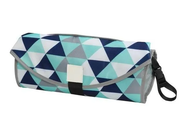 Portable Waterproof Diaper Changing Pad - 3-in-1 Baby Mat