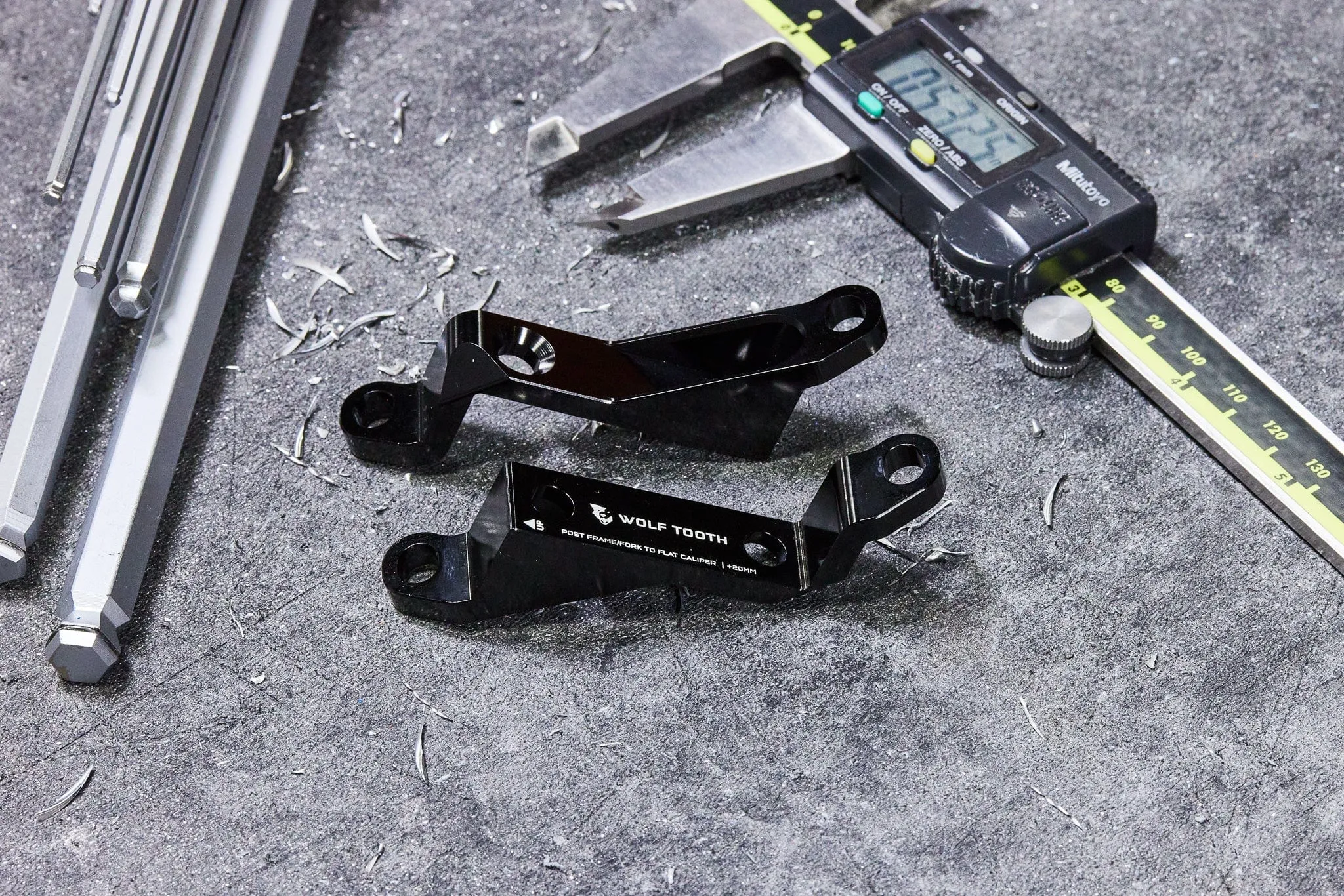 Post to Flat Mount Brake Adapter