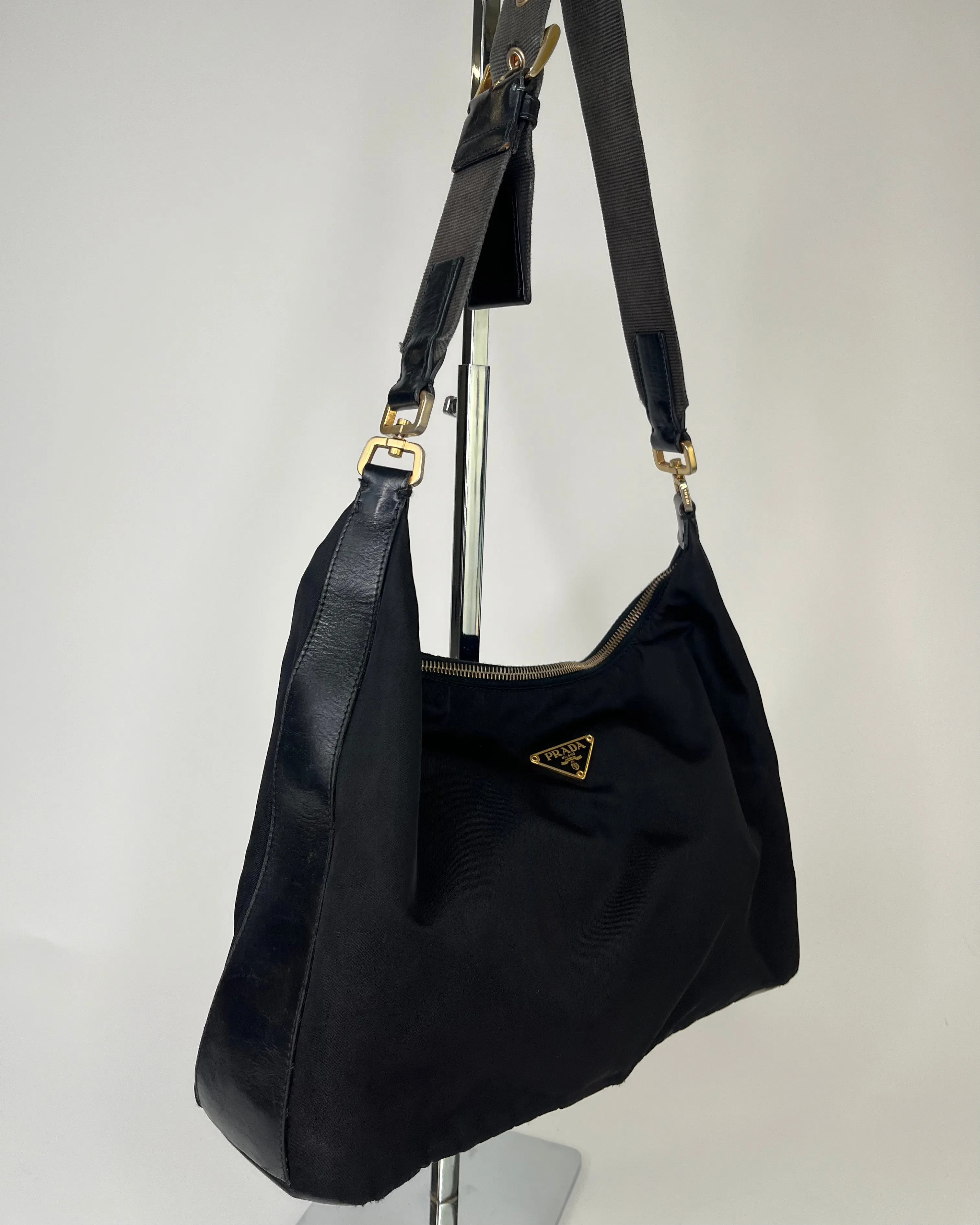 Prada Hobo Bag Black