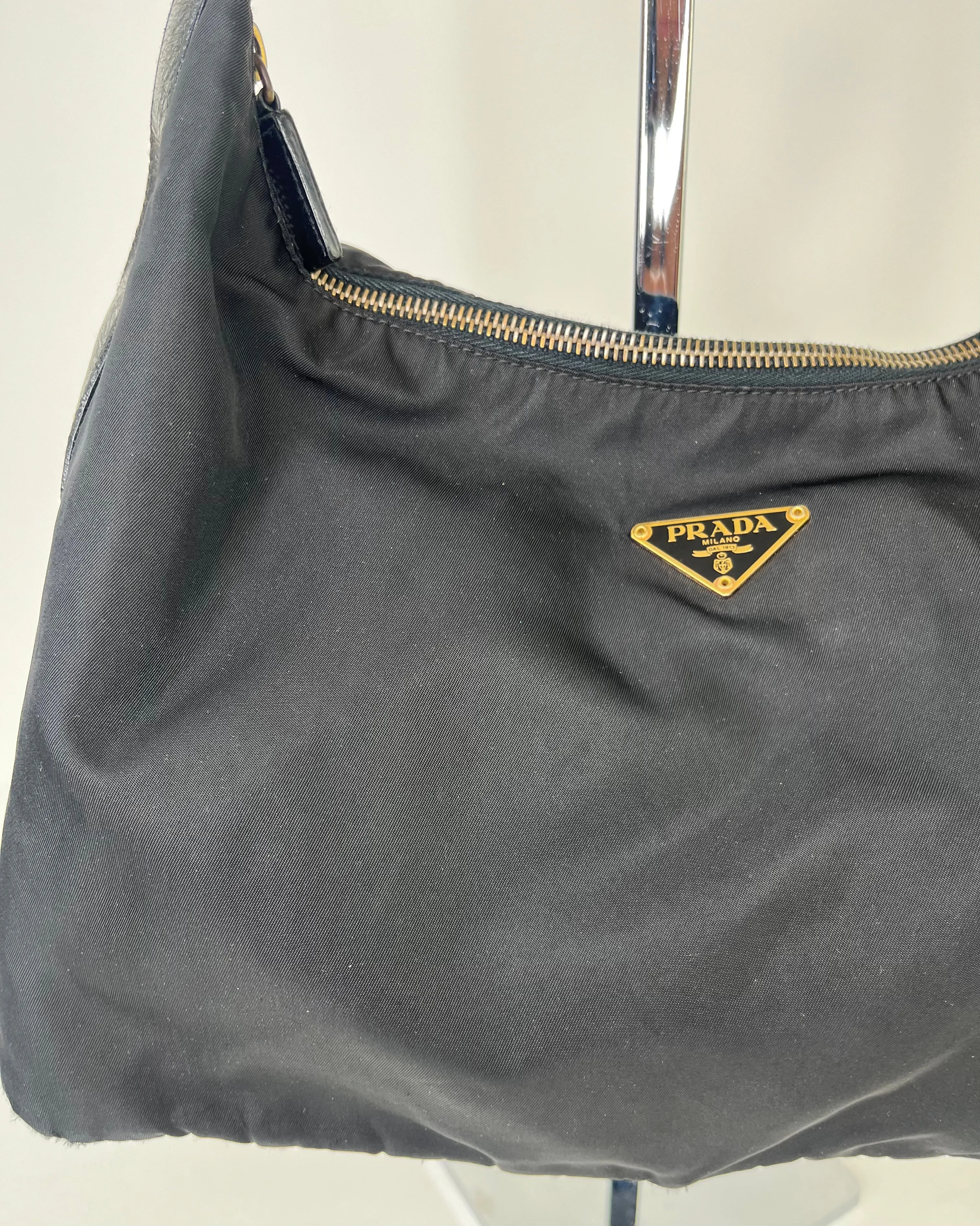 Prada Hobo Bag Black