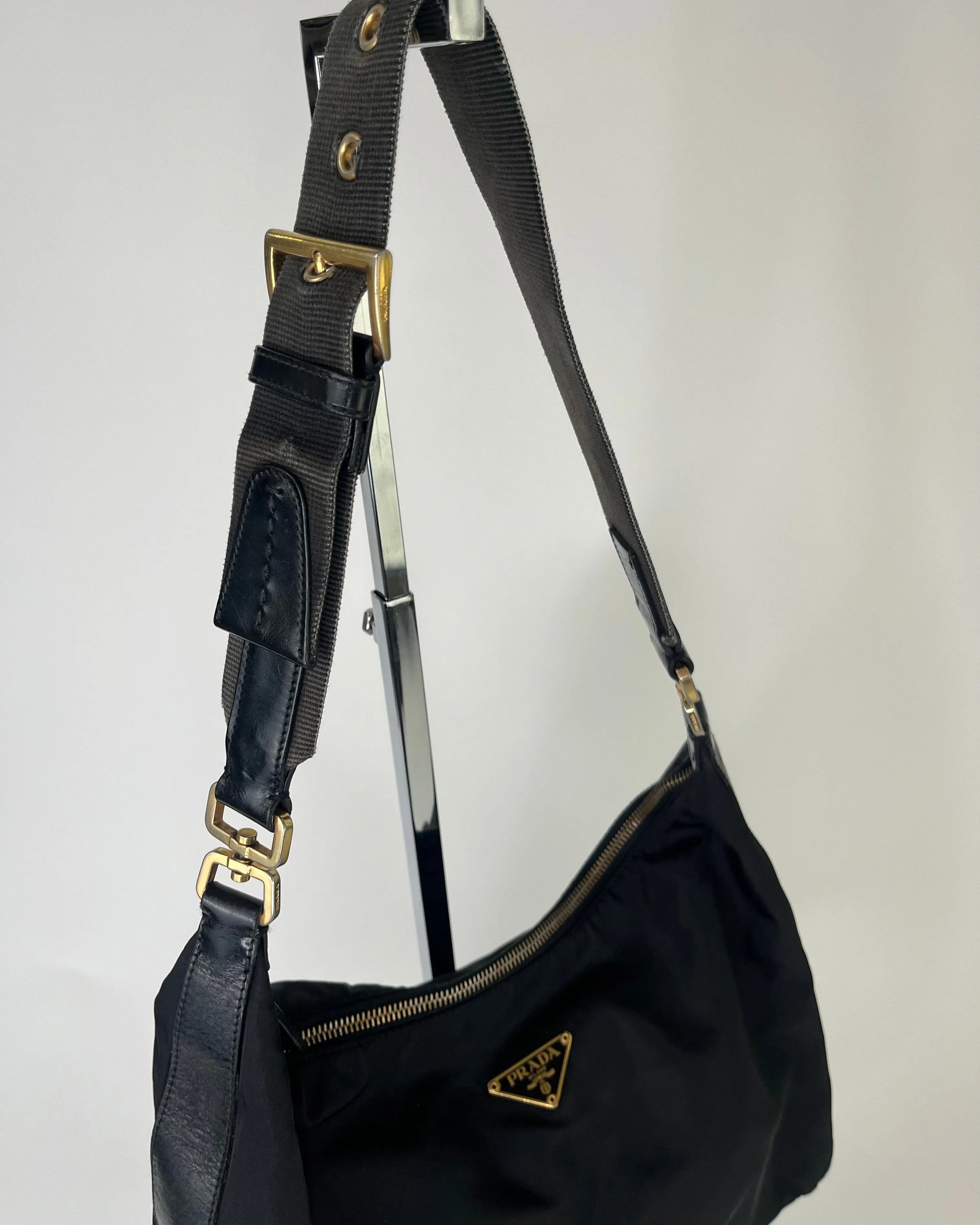 Prada Hobo Bag Black