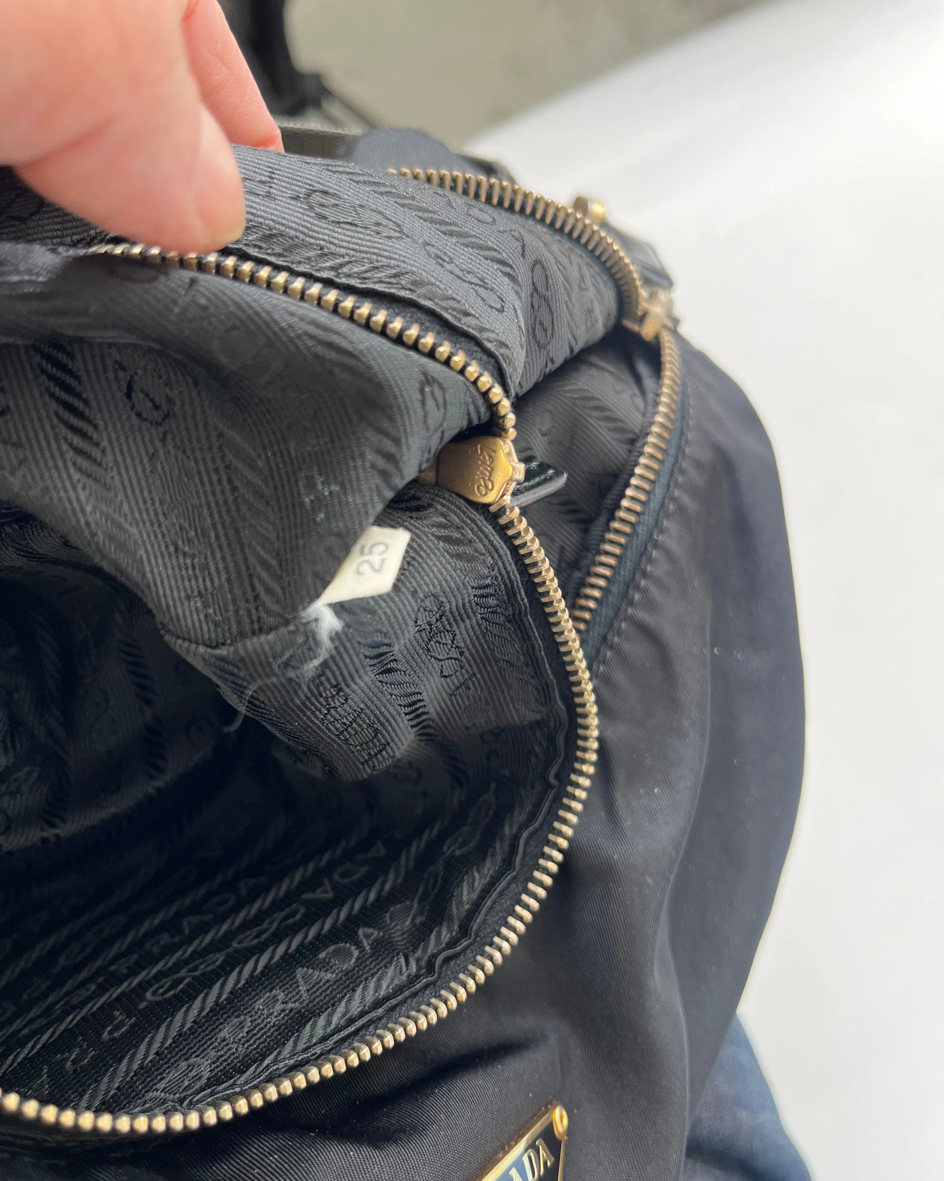 Prada Hobo Bag Black