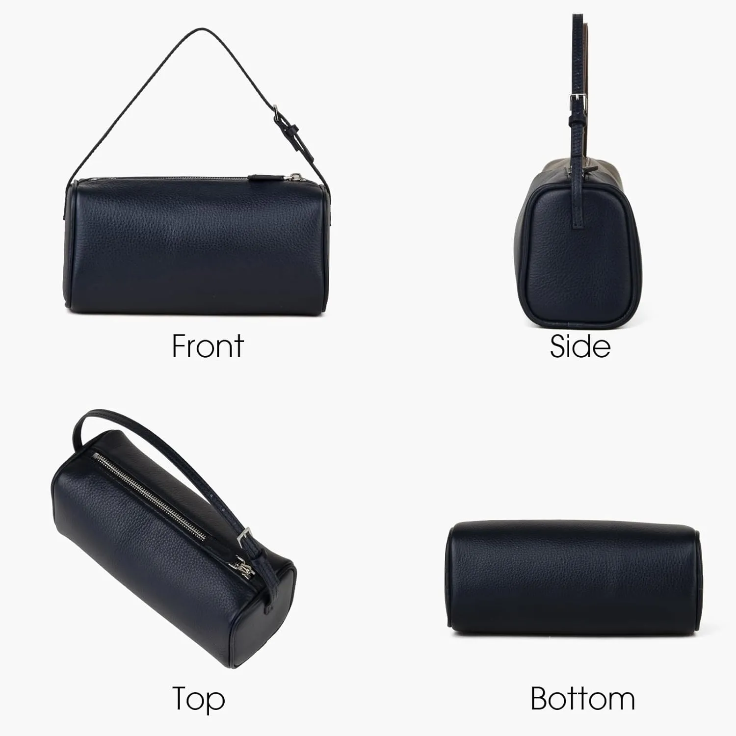 Premium Full-Grained Leather Crossbody Purses for Women, Hobo Bags for Women Crossbody with Adjustable Strap