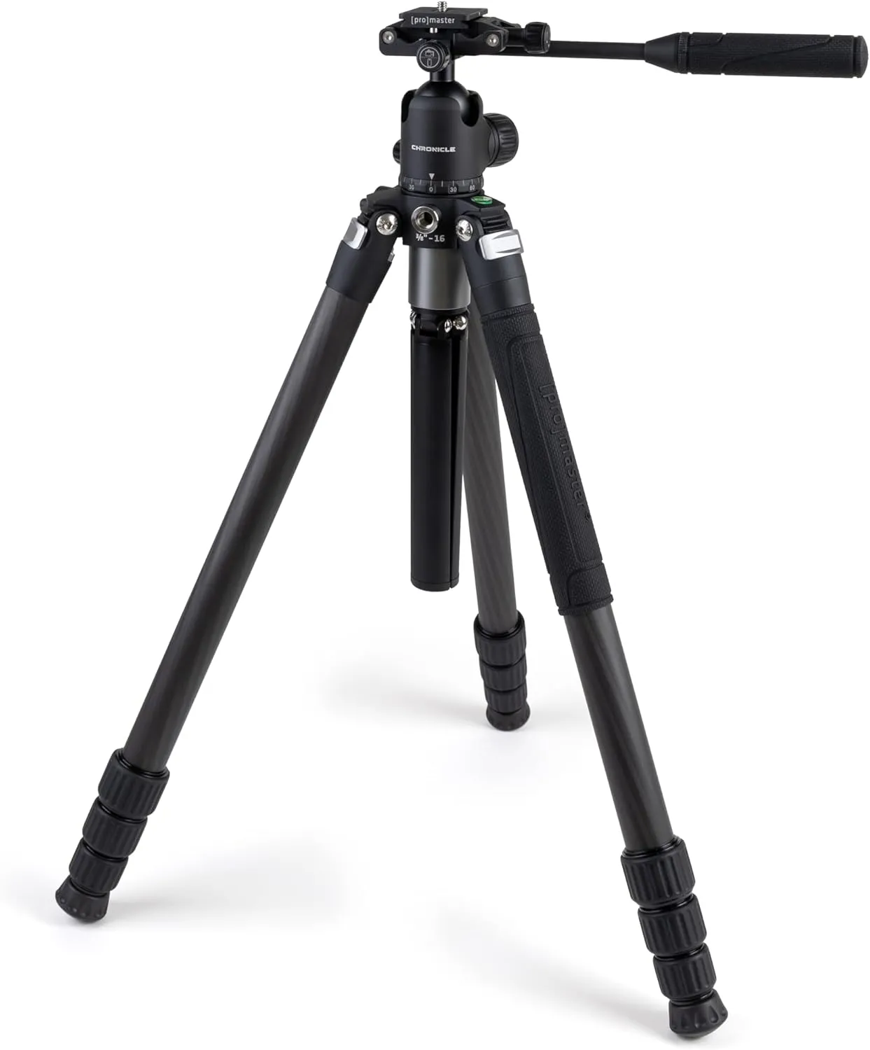 ProMaster Chronicle Tripod Kit - Carbon Fiber - Lightweight and Sturdy Carbon Fiber Tripod for Professional Photography, (Model 67907) …