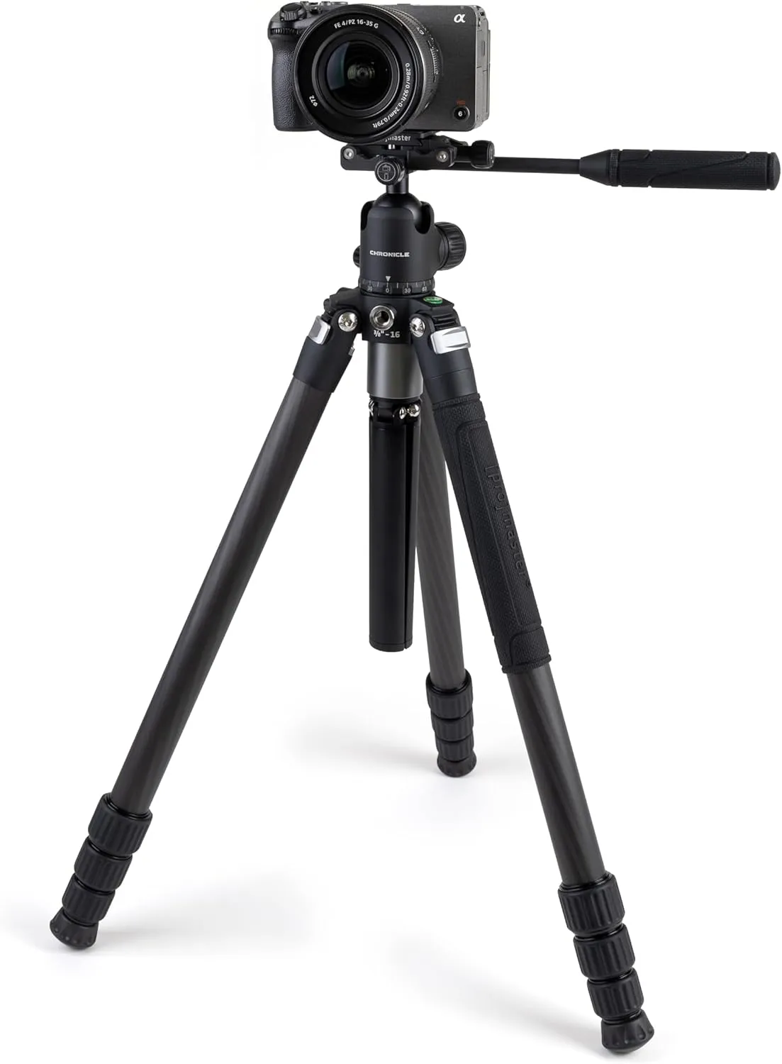 ProMaster Chronicle Tripod Kit - Carbon Fiber - Lightweight and Sturdy Carbon Fiber Tripod for Professional Photography, (Model 67907) …