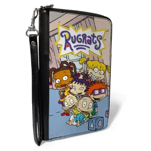 PU Zip Around Wallet Rectangle - RUGRATS Group Pose