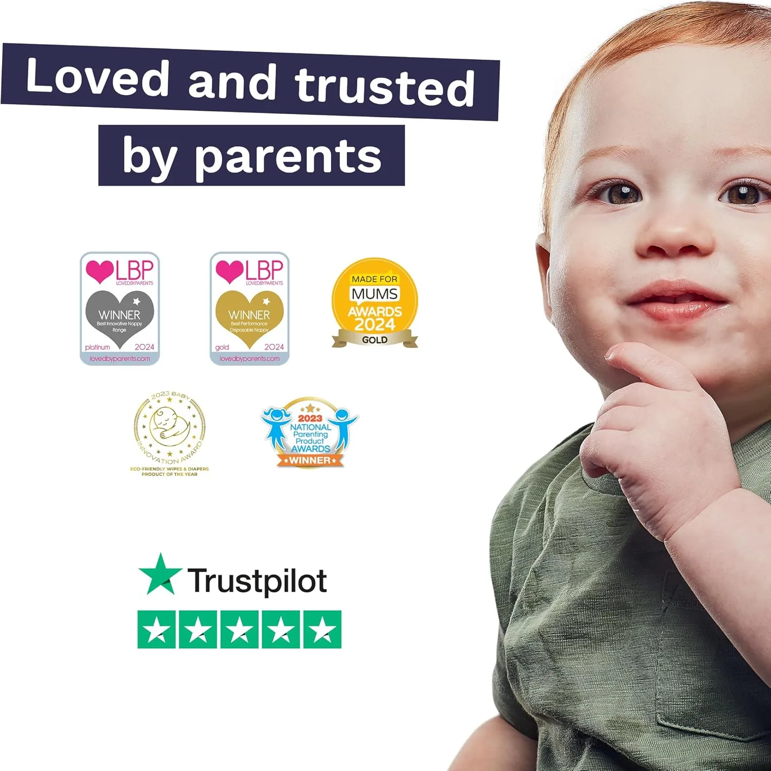 Pura Hypoallergenic Diapers Size 2 (7-13 lbs) Monthly Pack, Totally Chlorine Free, Wetness Indicator, Suitable for Sensitive Skin, Soft Organic Cotton Comfort, Overnight, 6 Packs of 29 (174 Diapers)