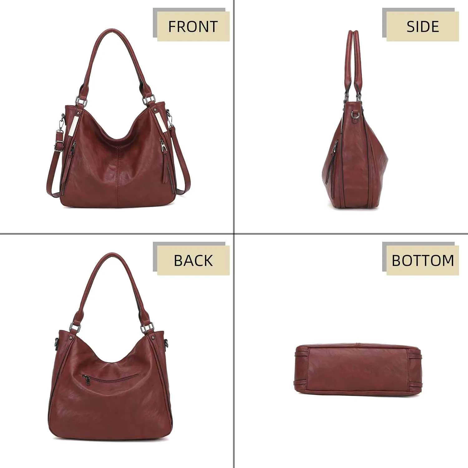 Purses for Women Shoulder Handbags Hobo Bags Tote Bag