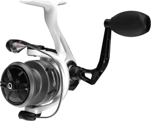 Quantum Accurist Spinning Fishing Reel, Changeable Right- or Left-Hand Retrieve, Oversized Non-Slip Handle Knob and Continuous Anti-Reverse Clutch