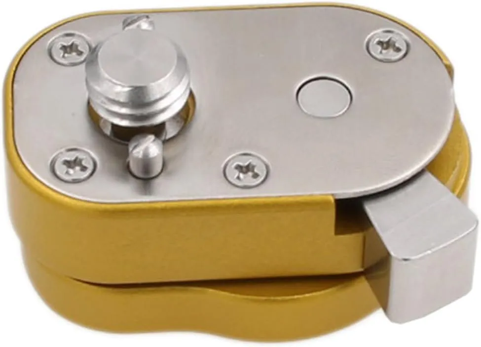 Quick Release Lock Mount Plate Bracket for ARRI RED Camera Monitor Wireless Focus Motor 3/8" 1/4 Screw (Yellow)