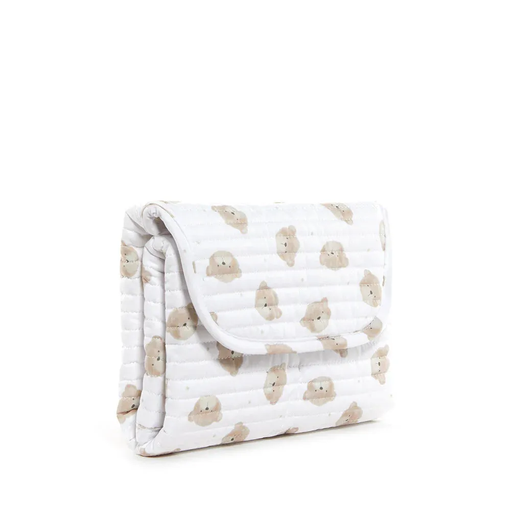Quilted Changing Mat - Teddy Bears