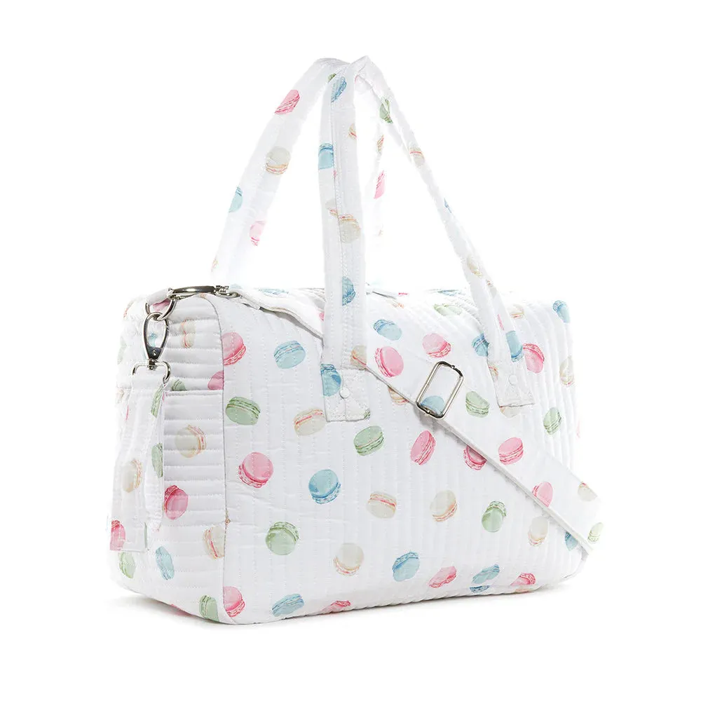 Quilted Stroller Bag - Macarons