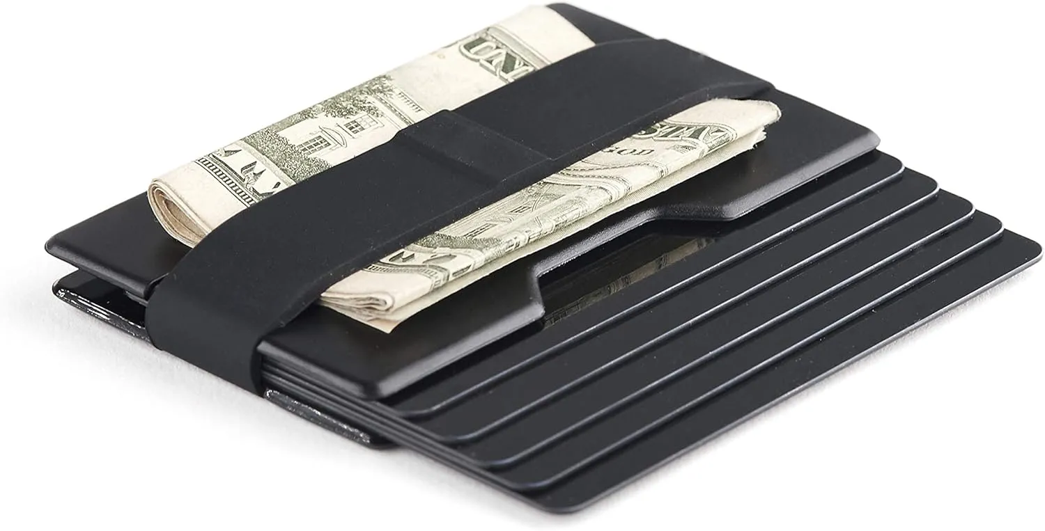 Radix One Slim Wallet - Minimalist Ultralight Polycarbonate Money Clip