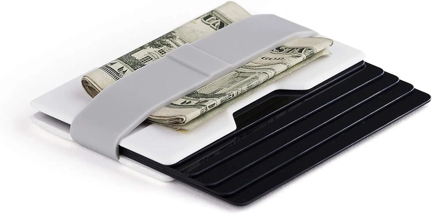 Radix One Slim Wallet - Minimalist Ultralight Polycarbonate Money Clip