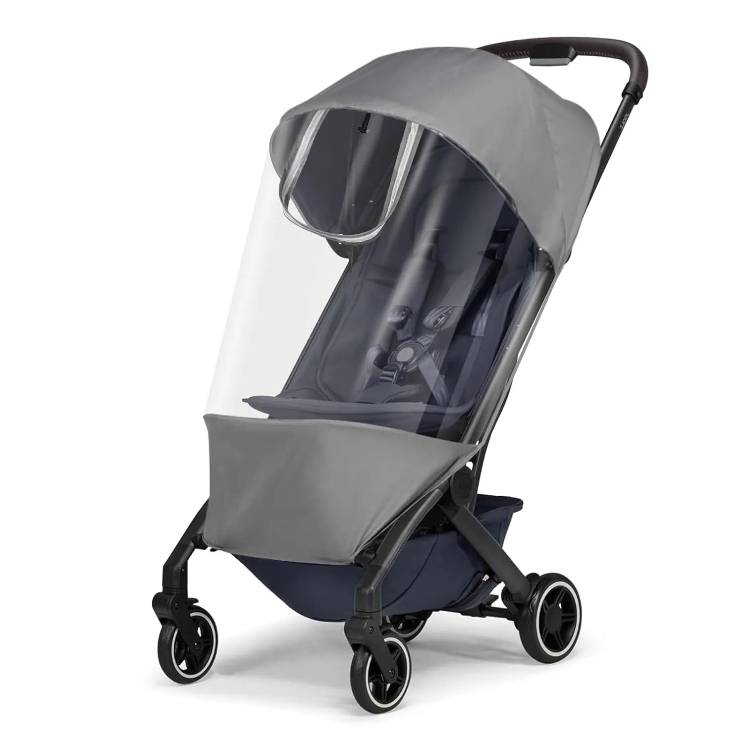 Rain Cover for Joolz AER  Stroller, Windproof & Waterproof Stroller Weather Shield Accessory, All-Season Baby Travel Protector for Sun, Snow & Dust | Ultra-Clear PVC & Compact Foldable Design
