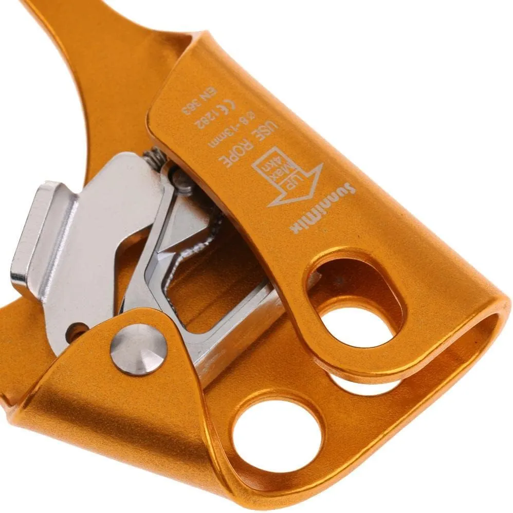 Rappelling Gear for Arborists with Right/Left Hand Ascender for mm Rope