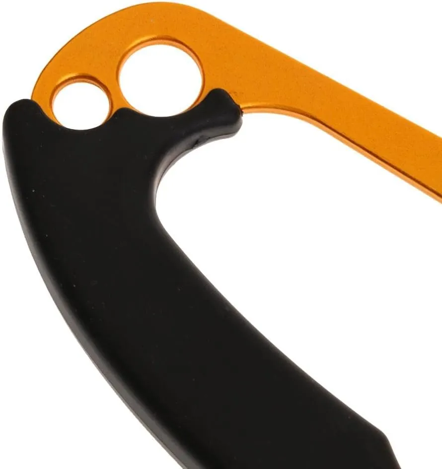 Rappelling Gear for Arborists with Right/Left Hand Ascender for mm Rope