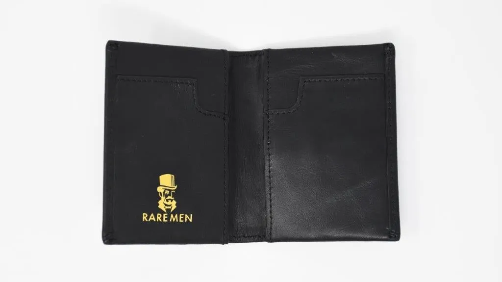 RareMen Signature Slim Leather Wallet and Card Holder