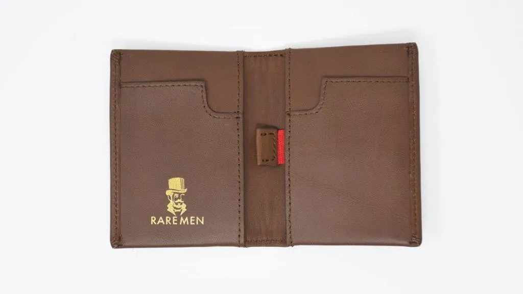 RareMen Signature Slim Leather Wallet and Card Holder