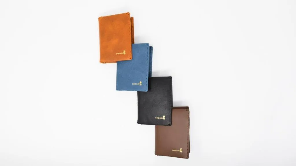 RareMen Signature Slim Leather Wallet and Card Holder