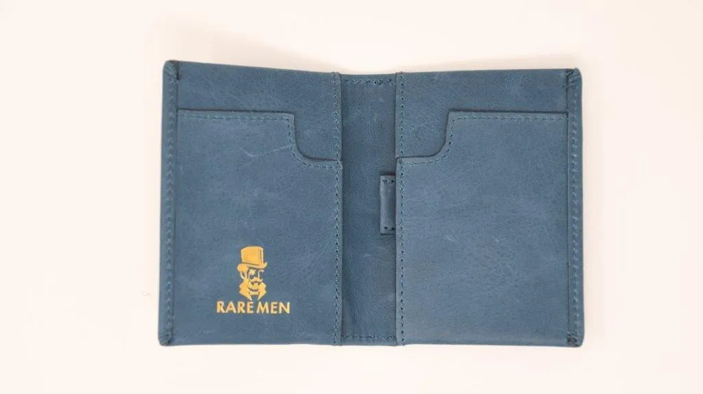 RareMen Signature Slim Leather Wallet and Card Holder