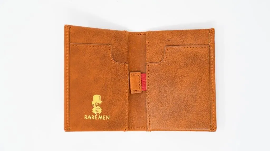 RareMen Signature Slim Leather Wallet and Card Holder