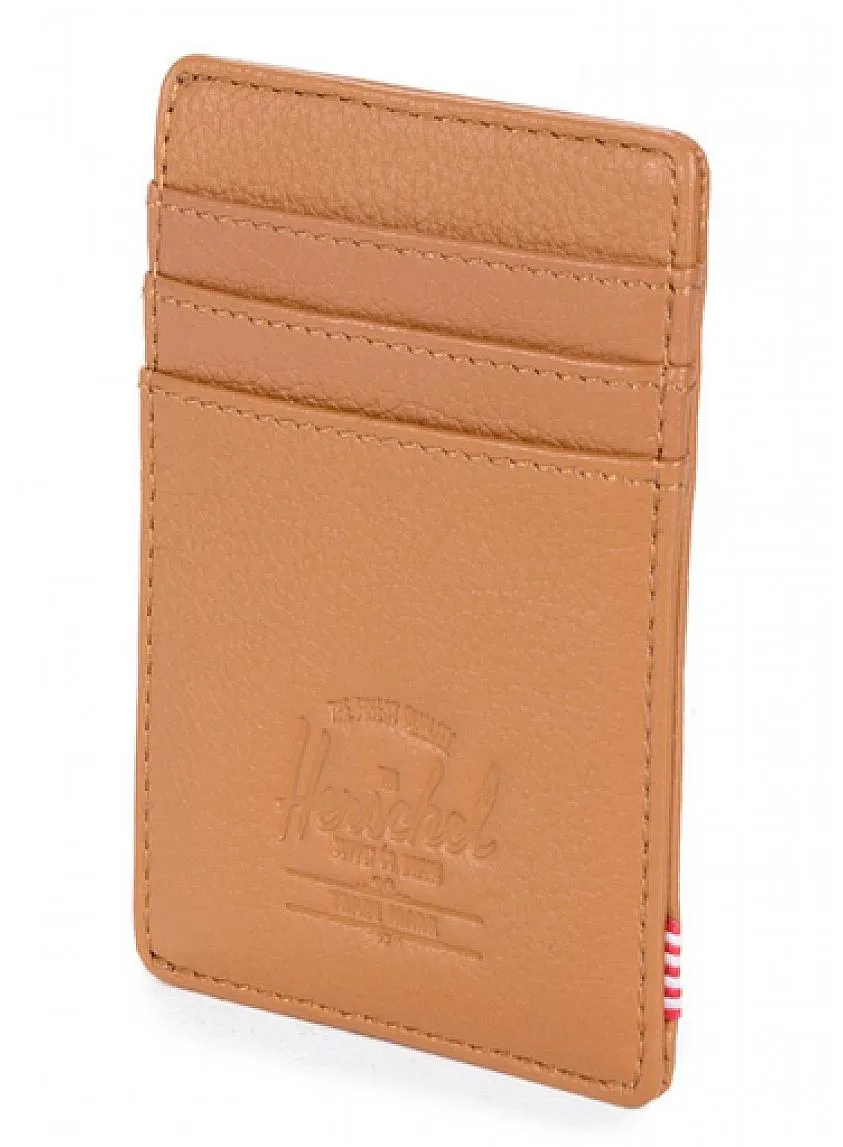 Raven Wallet Tan Pebbled Leather