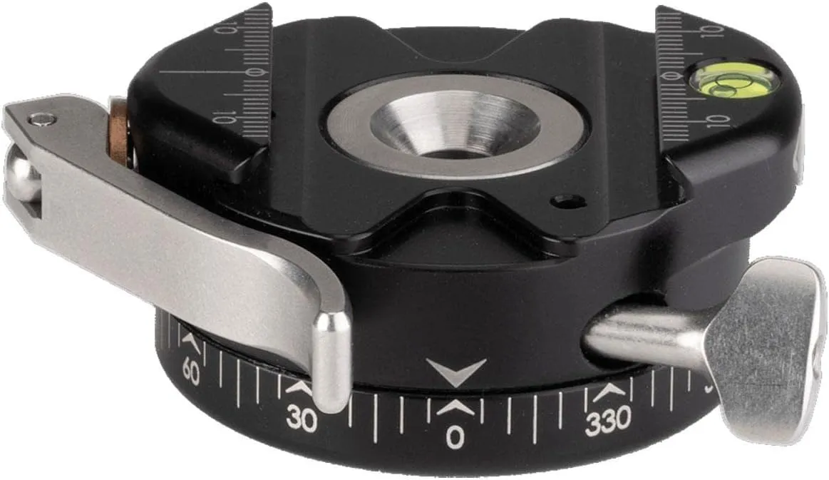 Really Right Stuff PC-LR-40 Compact Lever-Release Style Panning Clamp, 2.1"
