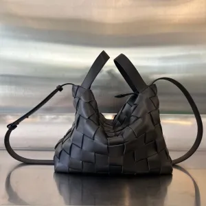 Reliable customer support BLACK Unbeatable range Veneta 28 LAMBSKIN Bottega CASSETTE MEDIUM