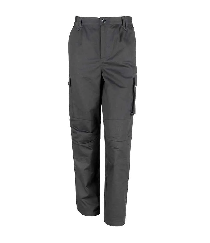 Result Work-Guard Ladies Action Trousers | Black