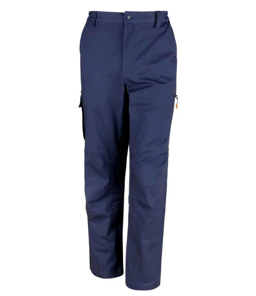 Result Work-Guard Stretch Trousers | Navy