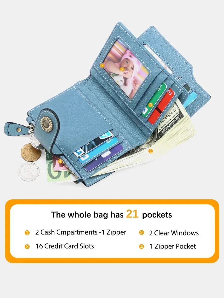 Retro Flower Wallet