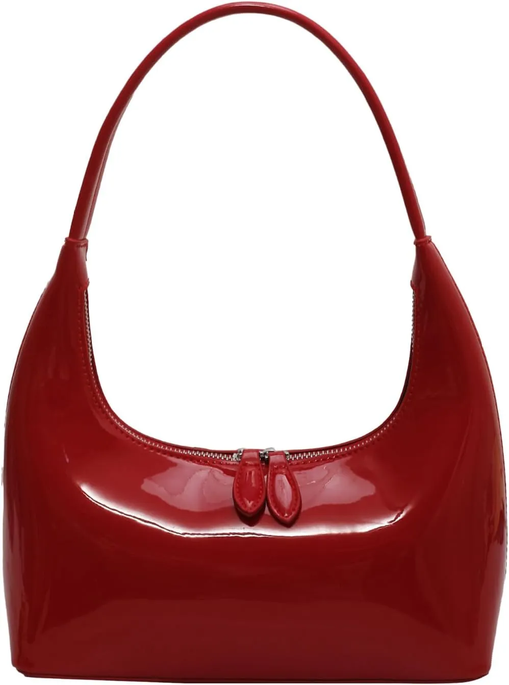 Retro Underarm Bag for Women Y2k PU Leather Chic Purses Small Hobo Shoulder Bag Handbag Clutch 2025 Christmas Gift