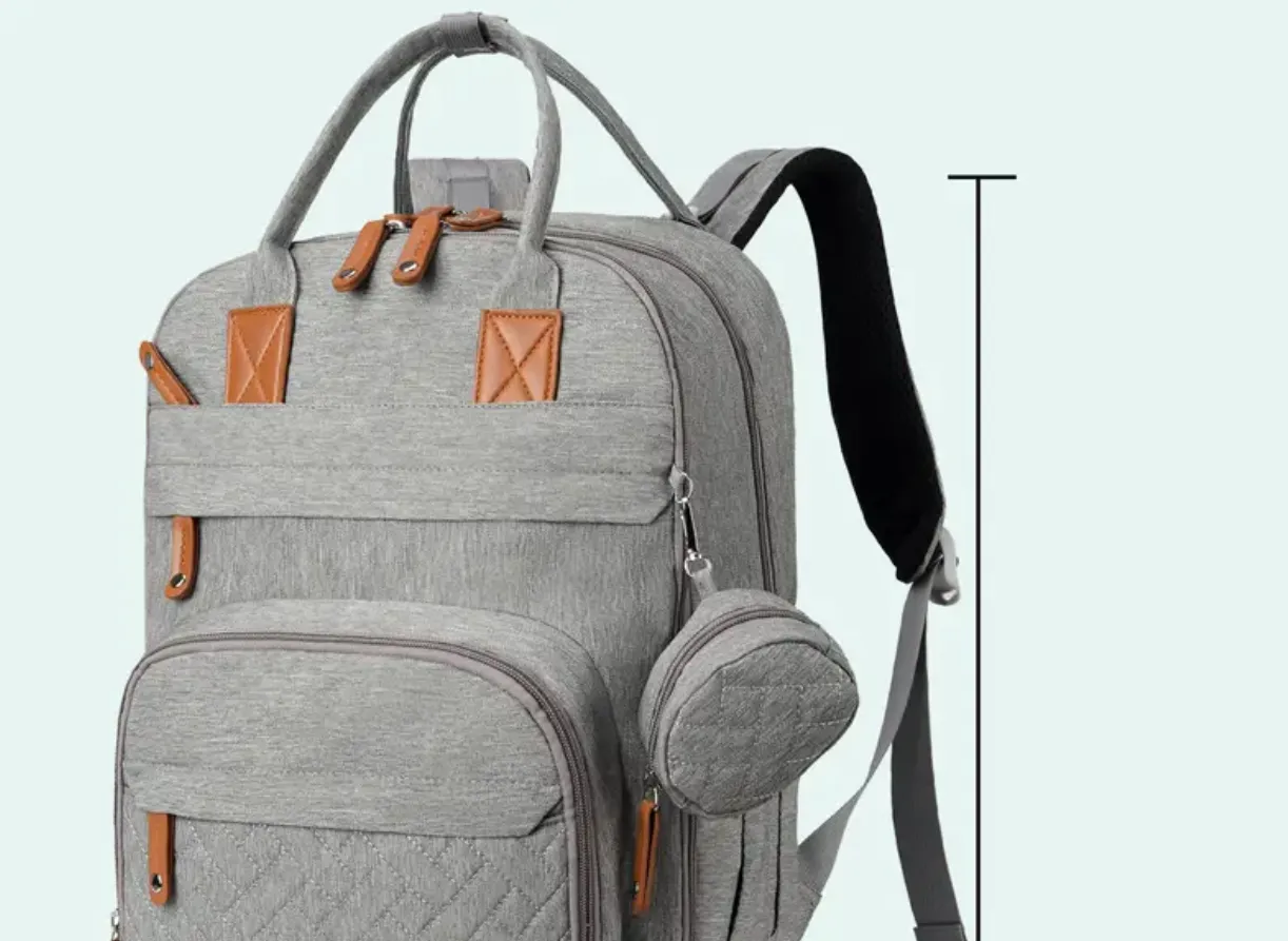 Rever Bebe Nappy Diaper Bag , backpack, Baby Nappy Changing Bags Multifunction Waterproof Travel Back Pack