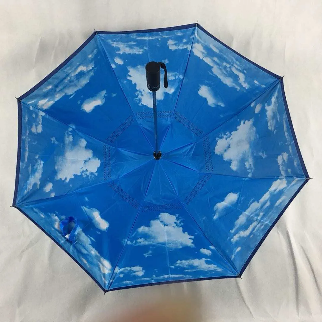Reverse Folding Umbrella  Auto Open & Close