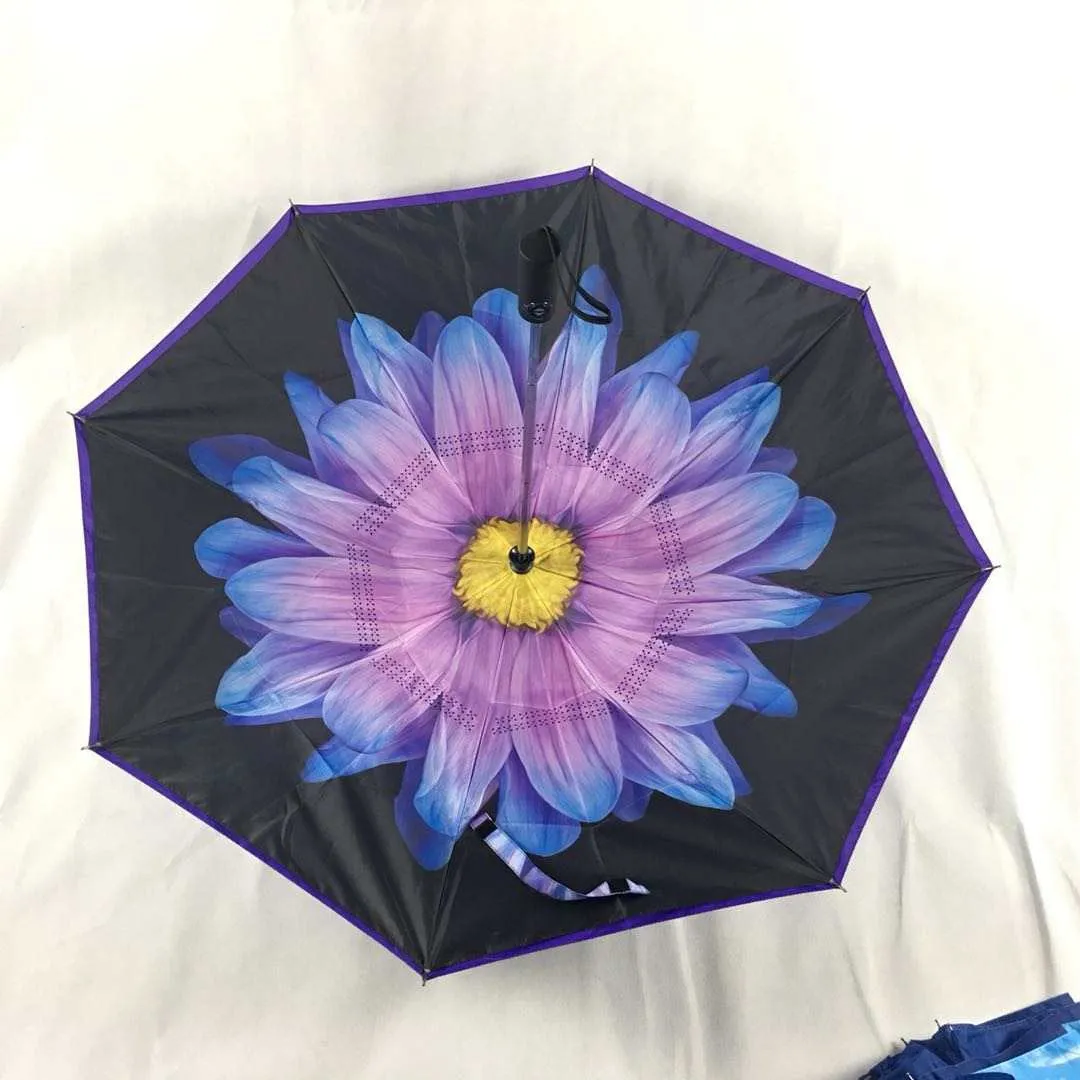 Reverse Folding Umbrella  Auto Open & Close