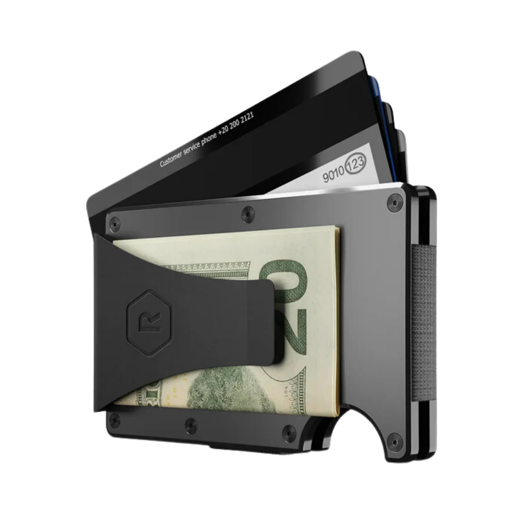 Ridge Wallet with Money Clip