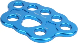 Rigging Plate, 1 Climbing Anchor Connector, Work for Outdoor Rock Climbing